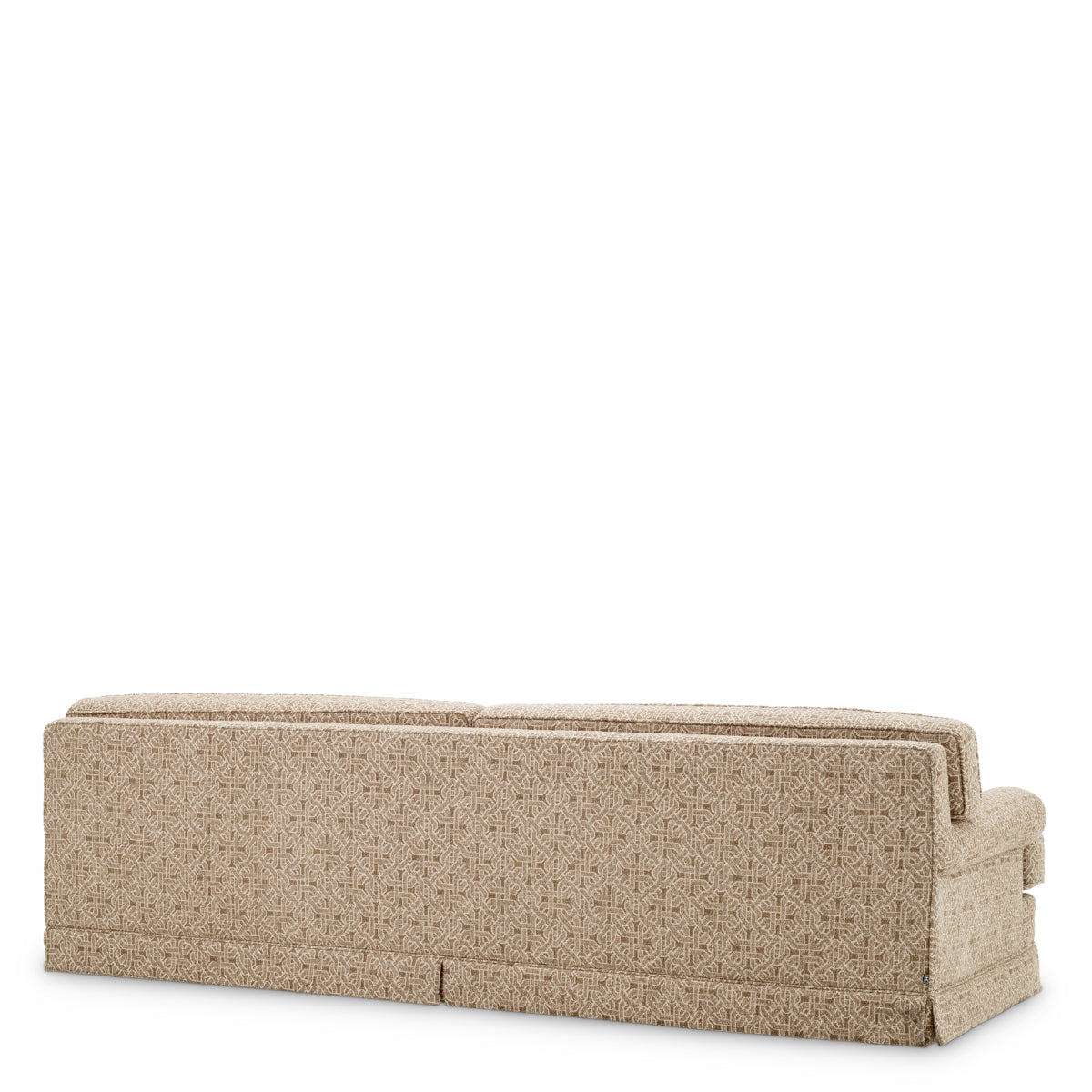 Sofa Madison frieze jacquard beige