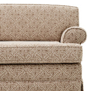 Sofa Madison frieze jacquard beige