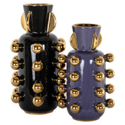 Vase Zalia purple small