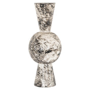 Vase Florry black/white