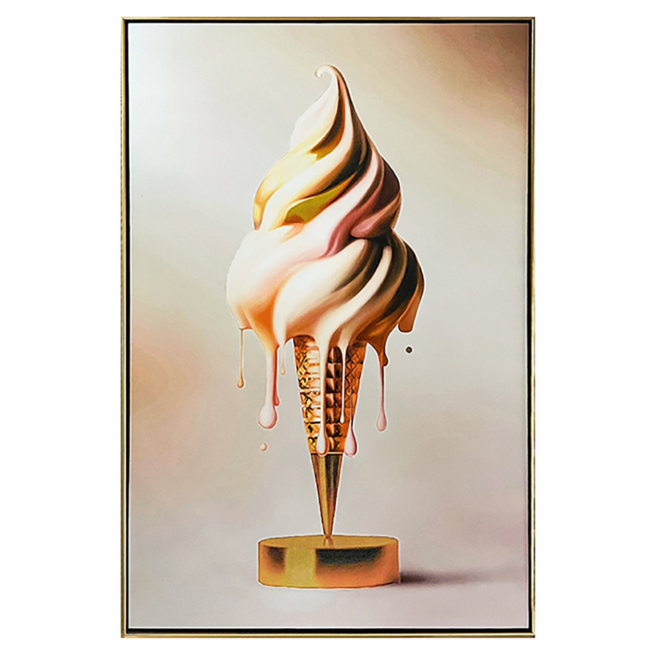 Arte de pared Helado (Dorado)