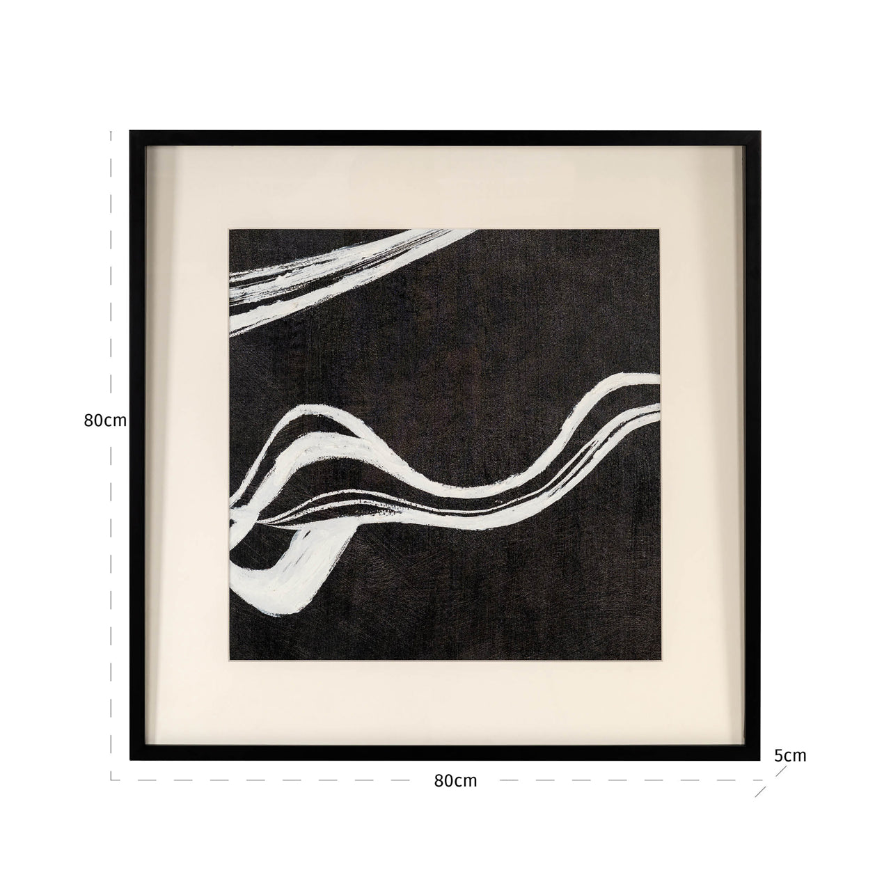 Wall art Jozra black/white