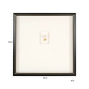 Wall art Hanna black/white