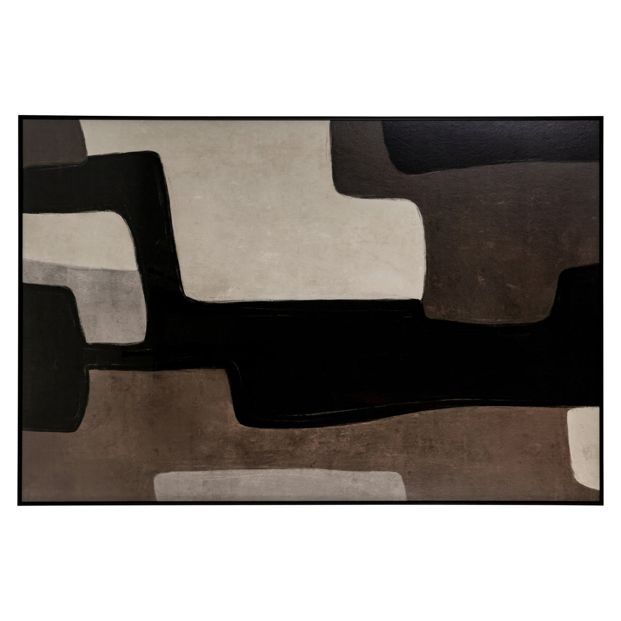 Wall art Mirage brown right