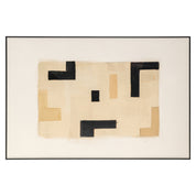 Wall art Vortex beige right