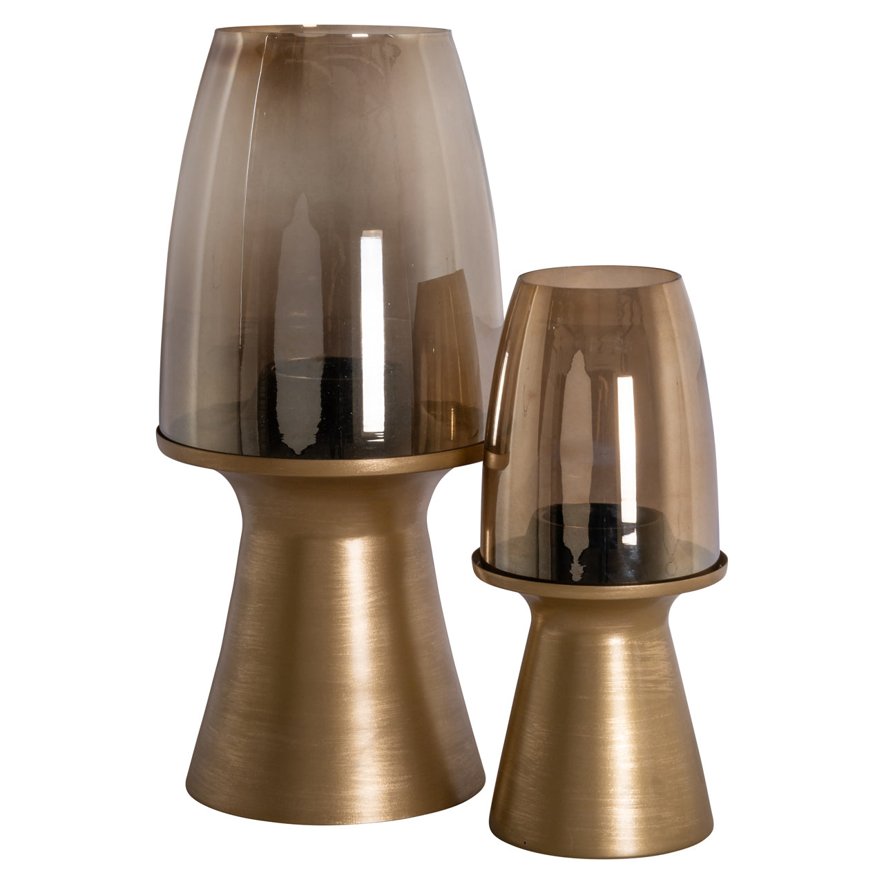 Hurricane light Danea brushed gold small