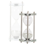 Decorative object Gigi white small hourglass