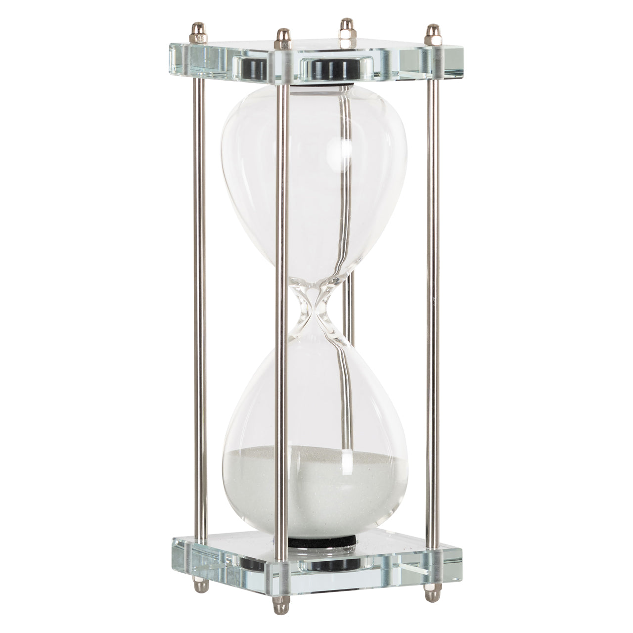 Decorative object Gigi white large hourglass