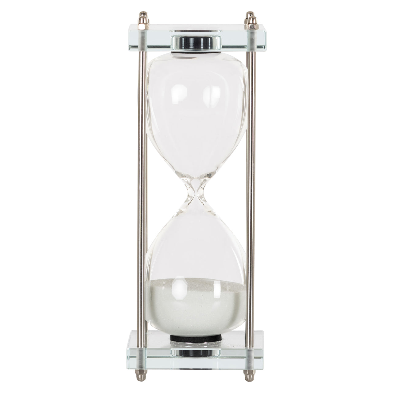 Decorative object Gigi white large hourglass