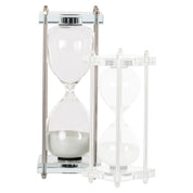 Decorative object Gigi white large hourglass