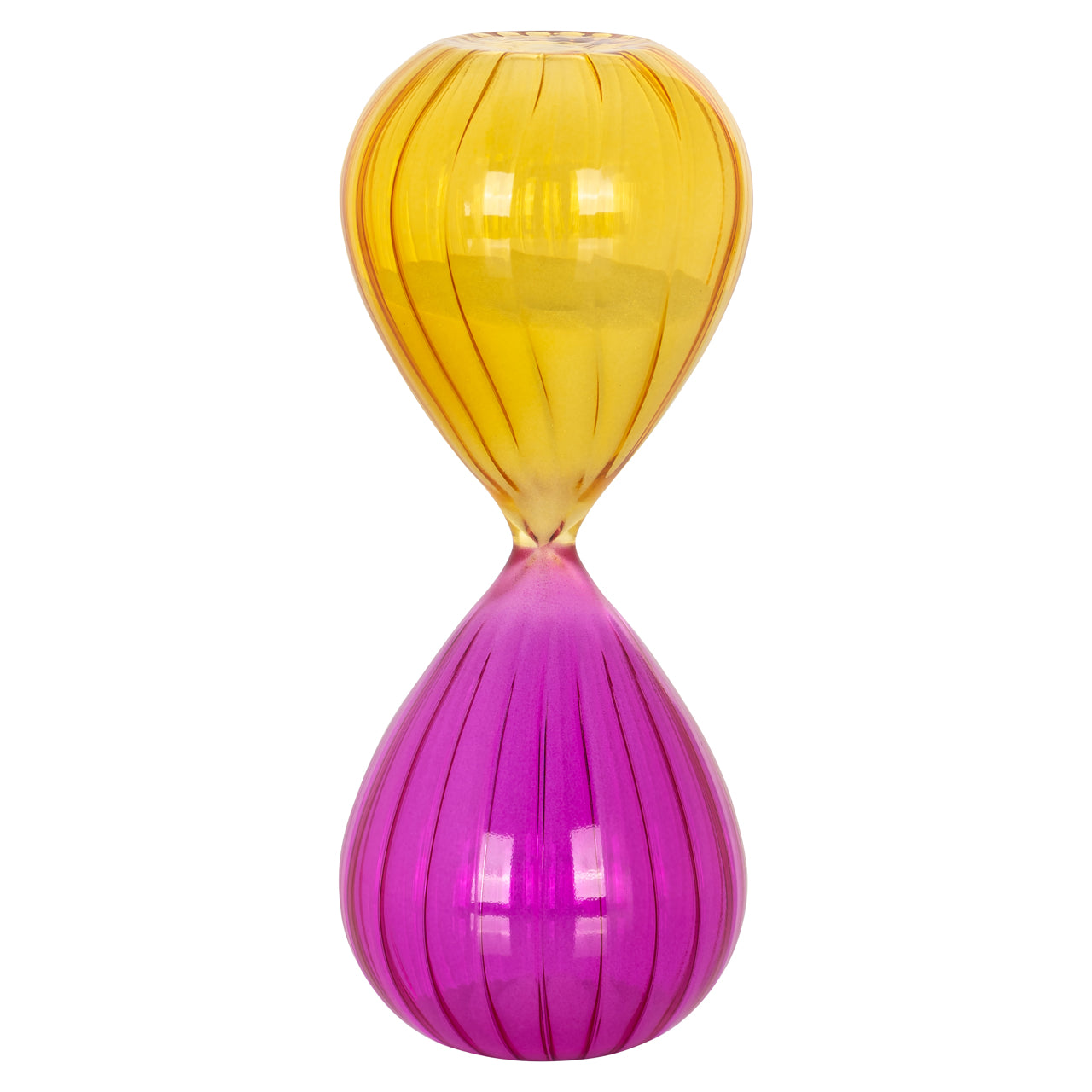 Decorative object Jahla amber hourglass