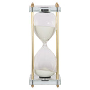 Decorative object Gigi gold hourglass