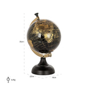 Decorative object Jilly (Black/gold)