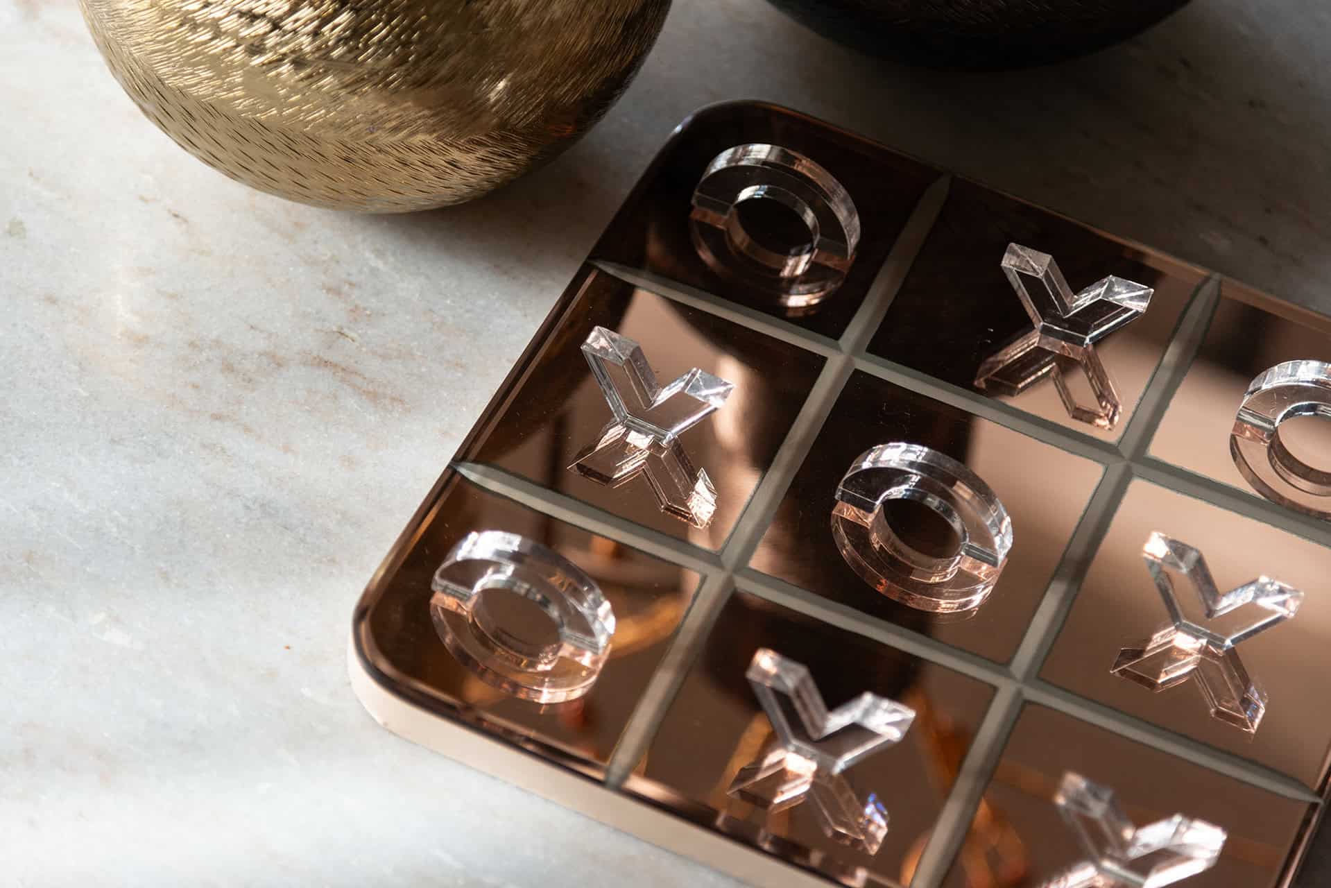 Tic tac toe Caylin (Gold)
