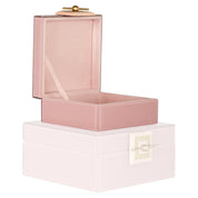 Caja de almacenamiento Bodine rosa pequeña