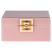 Caja de almacenamiento Bodine rosa grande (Rosa)