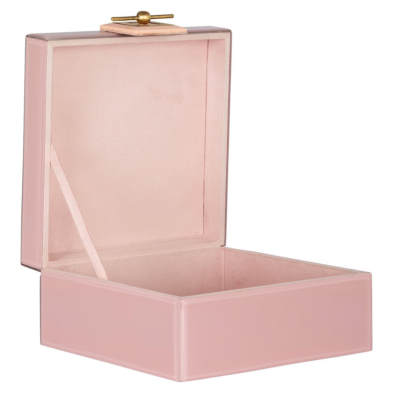 Caja de almacenamiento Bodine rosa grande (Rosa)
