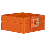 Caja de almacenamiento Bodine naranja pequeña