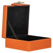 Caja de almacenamiento Bodine naranja pequeña