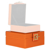 Caja de almacenamiento Bodine naranja grande