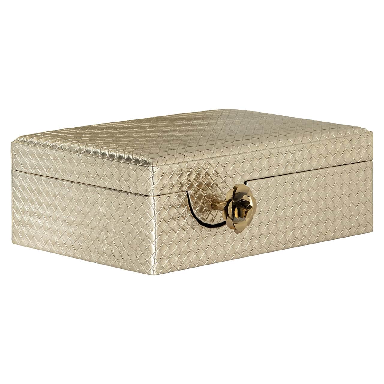 Storage box Trace big (Gold)