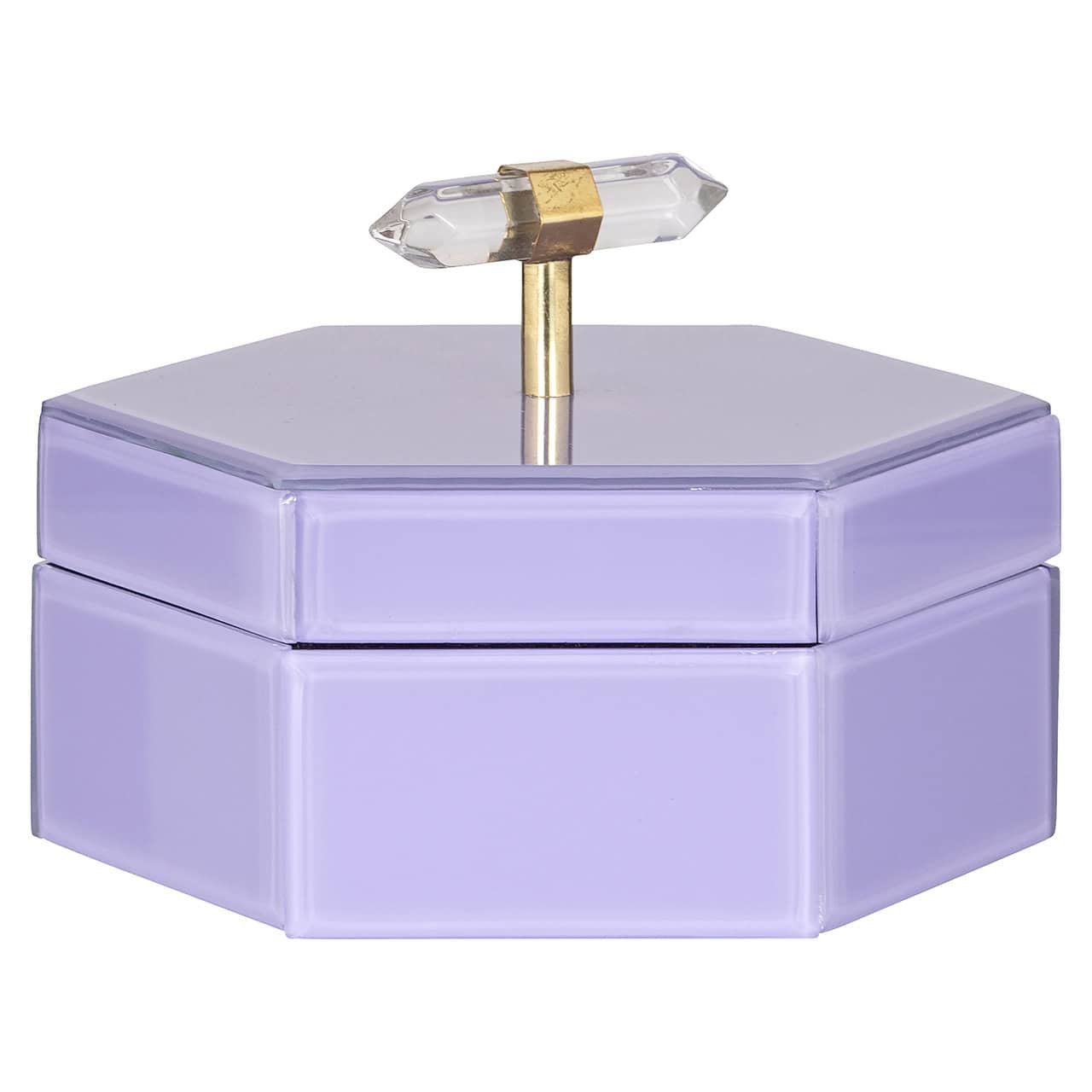 Caja de almacenamiento Jutta pequeña (Morado)