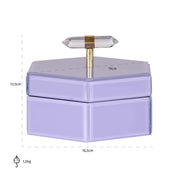 Caja de almacenamiento Jutta pequeña (Morado)