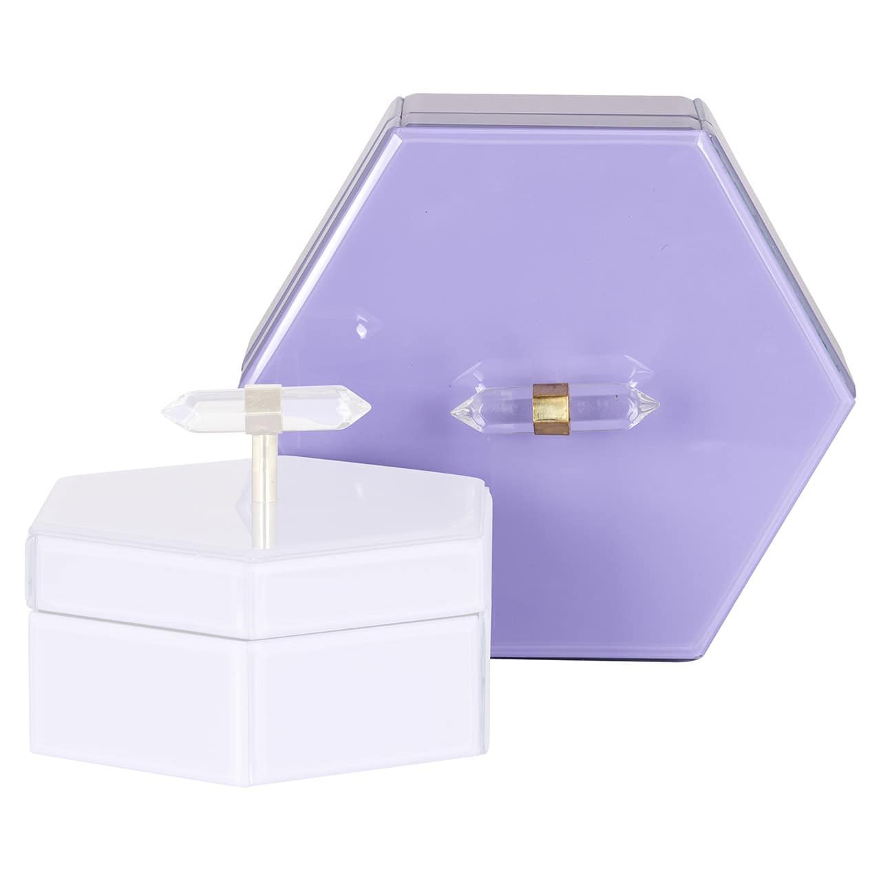 Storage box Jutta big (Purple)