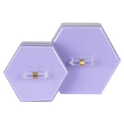 Storage box Jutta big (Purple)