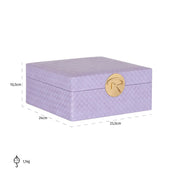 Jewellery box Joelle big (Purple)