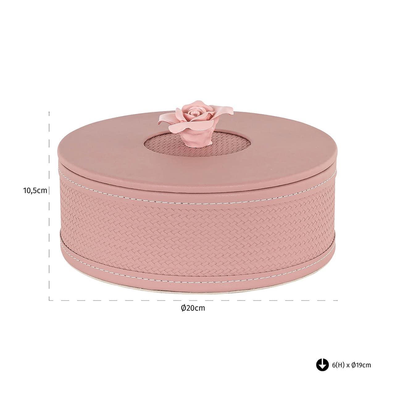 Storage Box Mary small (Pink)