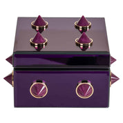 Caja de almacenamiento Jelia morada (Morado)