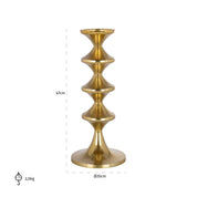 Candelabro Ayden grande (Oro)