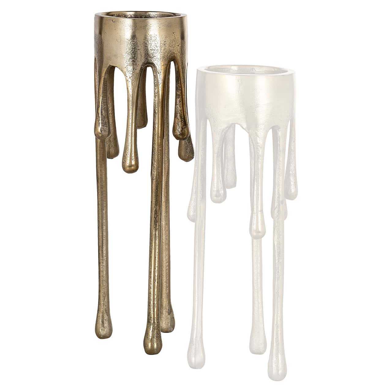Candelabro grande Lorin (oro cepillado)