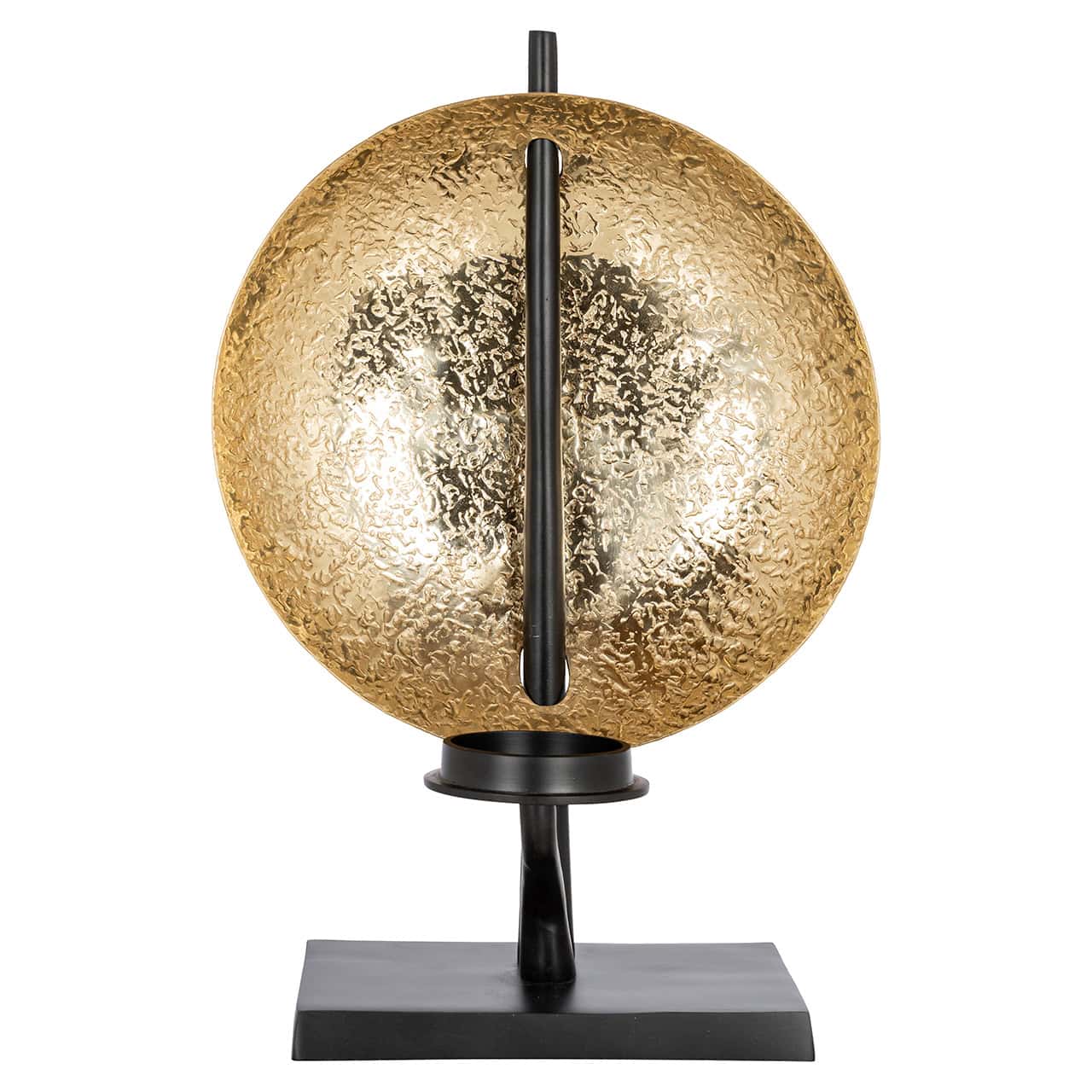 Candelabro Chayra (Negro/dorado)