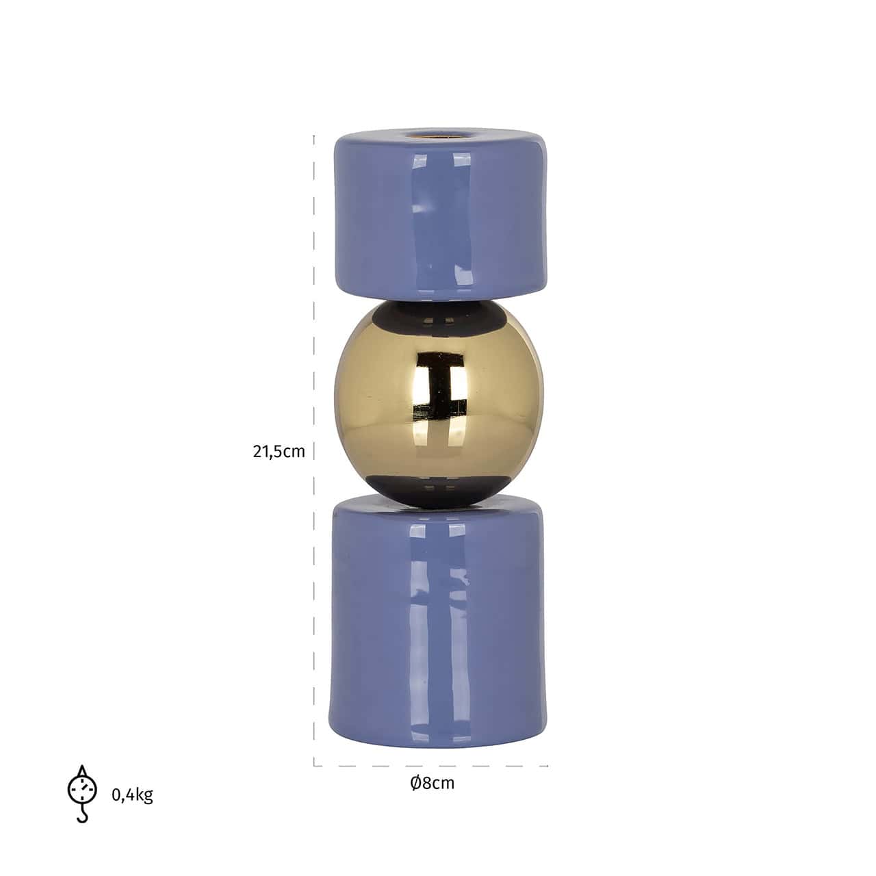 Candelabro Febe (Morado)