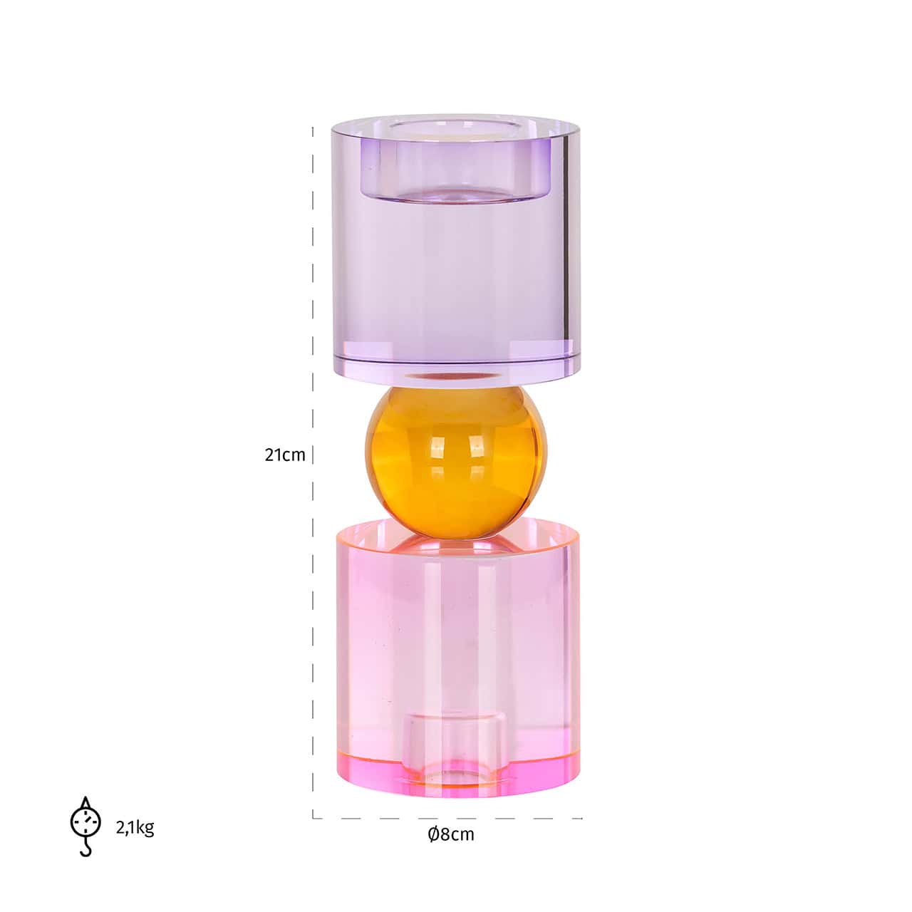 Candelabro grande Zahra