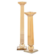 Candelabro Milou pequeño (Ámbar)