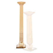 Candelabro Milou grande (Ámbar)