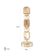 Candle holder Meral big (Brown)