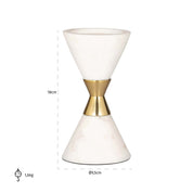 Candle holder Jurre (White)