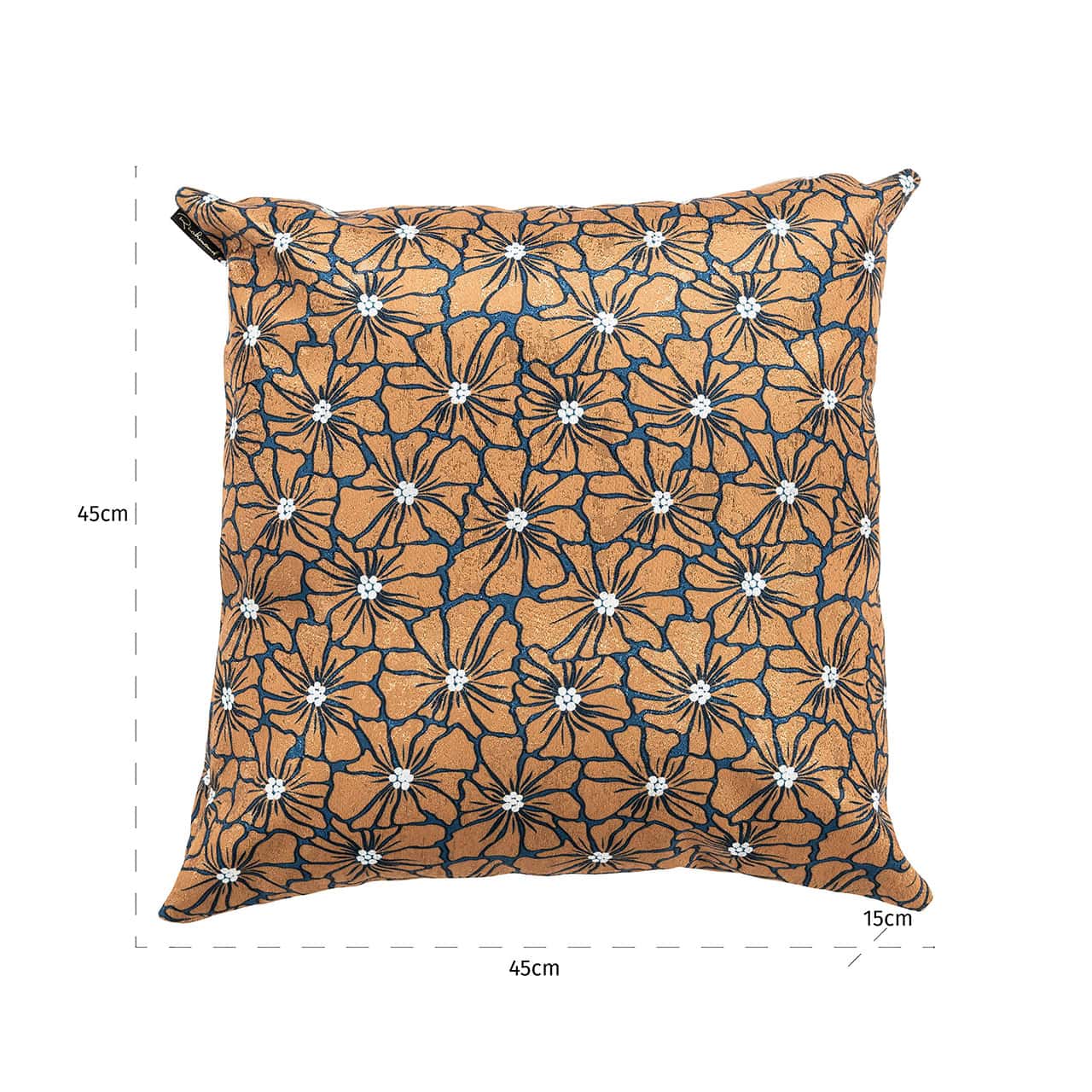 Cushion Valery 50x50 (Blooms 8023 Camel Lynn BT23127)