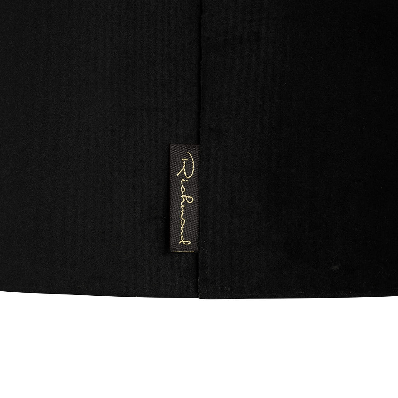 Lampshade Maddy black velvet cilinder 40Ø (Black)
