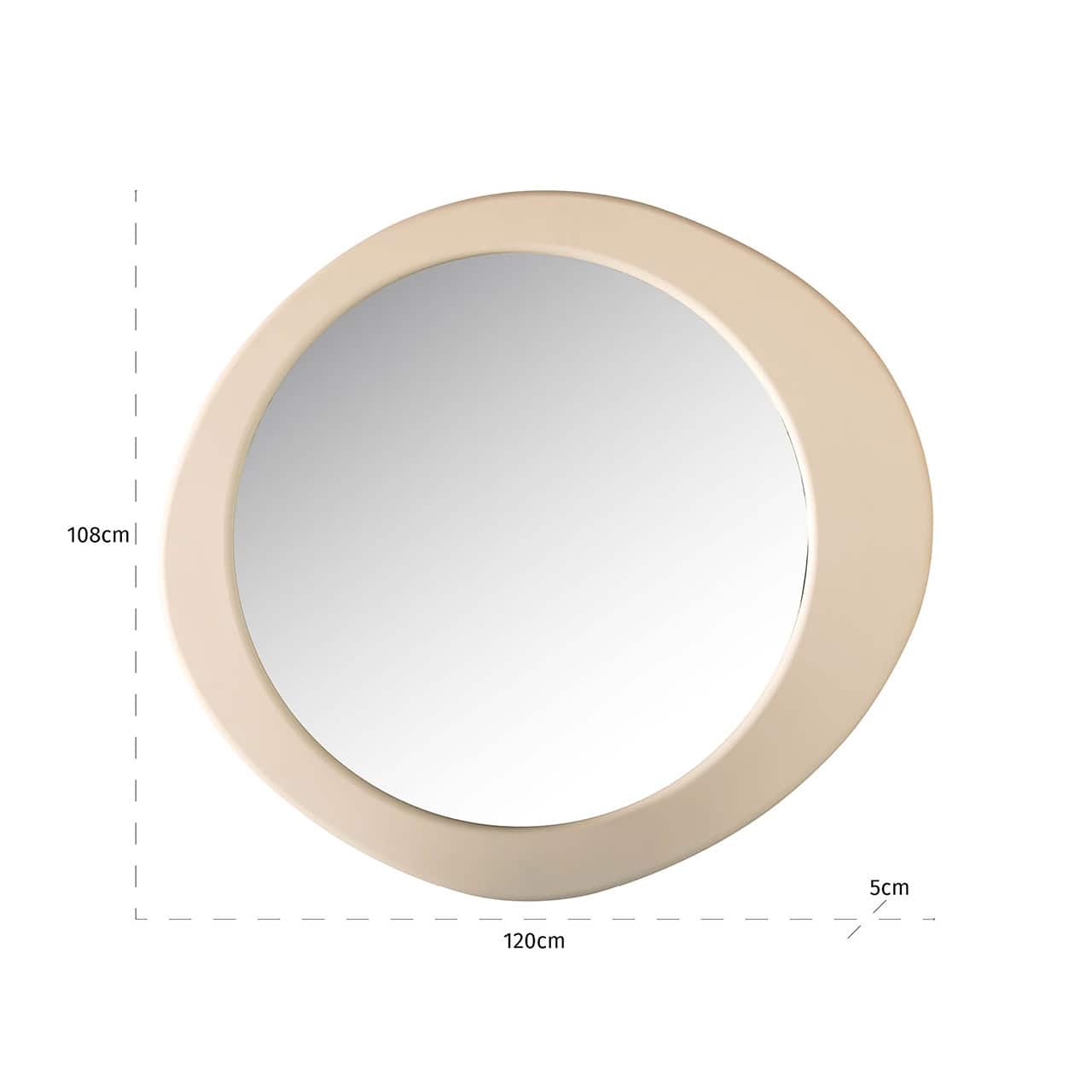 Espejo Clayton (beige)