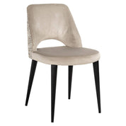 Silla Tabitha trendy natural / cuarzo caqui ignífuga (Be Trendy 01 Nature)