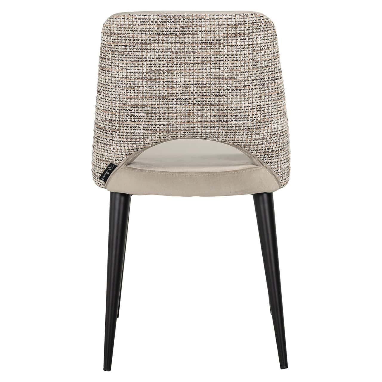Silla Tabitha trendy natural / cuarzo caqui ignífuga (Be Trendy 01 Nature)