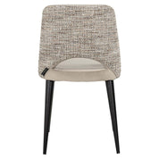 Silla Tabitha trendy natural / cuarzo caqui ignífuga (Be Trendy 01 Nature)