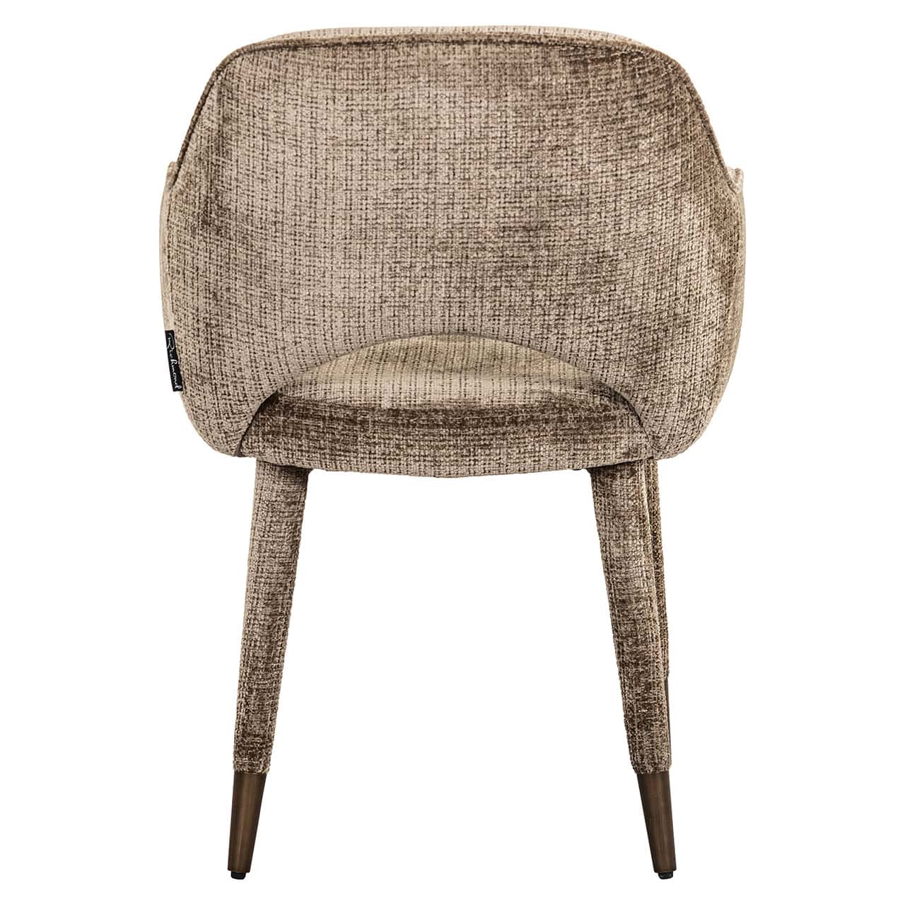 Silla Donnatella de chenilla de piedra ignífuga (Niagara 104 Stone Chenille)