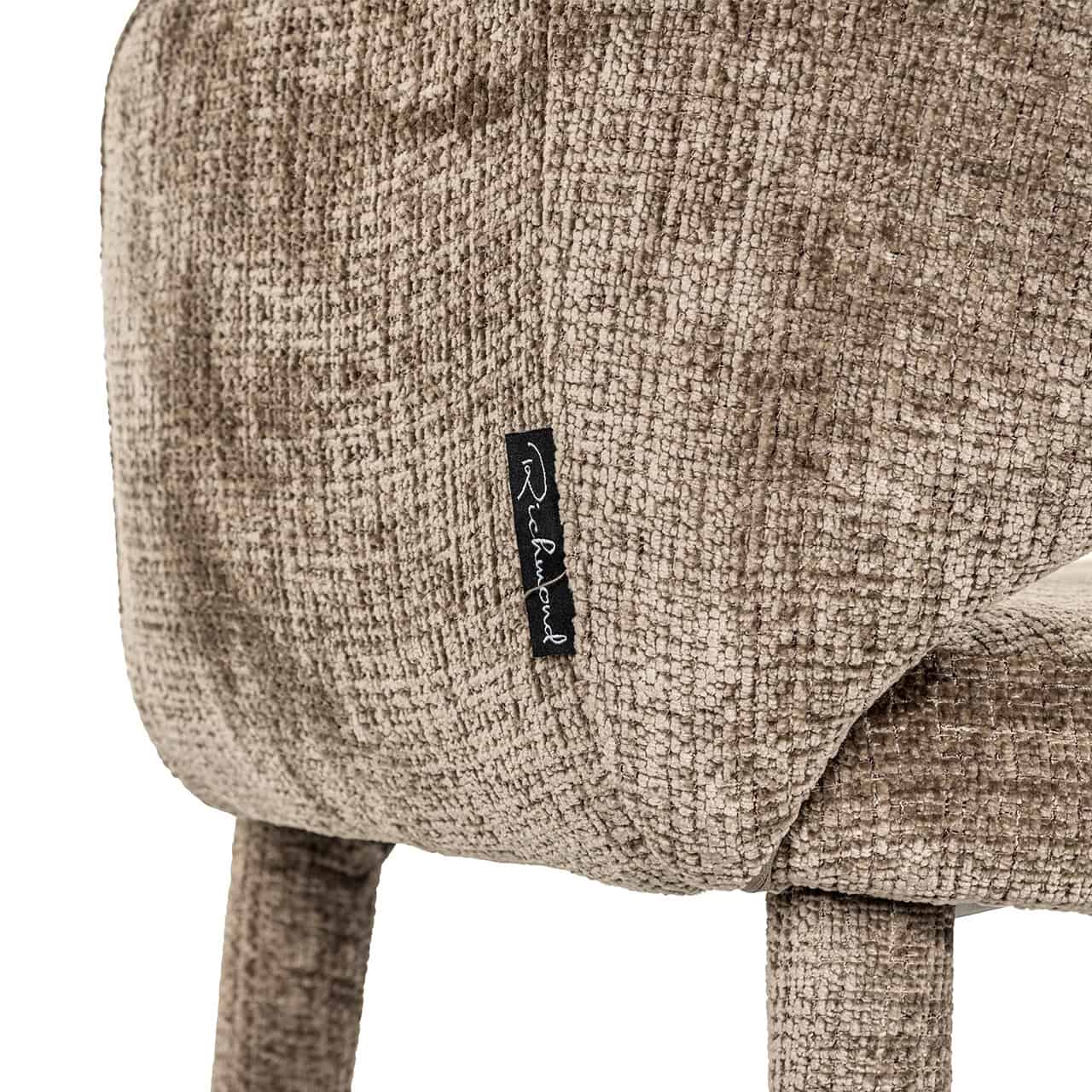 Silla Donnatella de chenilla de piedra ignífuga (Niagara 104 Stone Chenille)