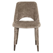 Silla Cecilia de chenilla piedra ignífuga (Niagara 104 Stone Chenille)